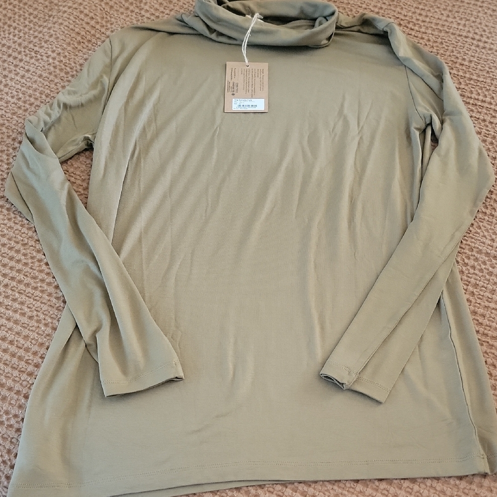 The SIMPLE FOLK  Green Women's Long Sleeve Top XL